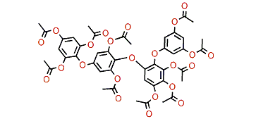 Deshydroxytetrafuhalol C decaacetate